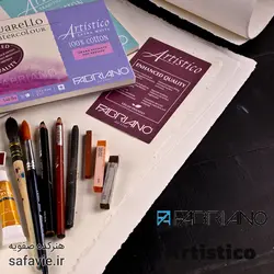 مقوا فابریانو 100 درصد کتان سایز 38*56 بسته 4 برگی