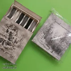 ذغال پژواک طیف طوسی 6 رنگ