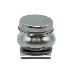 روغندان استیل درب دار تک مخزن