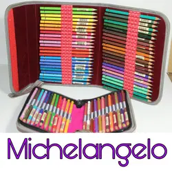 کیف پارچه ای مداد رنگی 48 رنگ