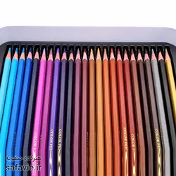 مداد رنگی ام کیو 48 رنگ جعبه فلزی