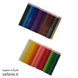 مداد رنگی ام کیو ۷۲ رنگ جعبه فلزی