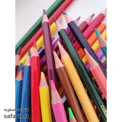 مداد رنگی ام کیو ۷۲ رنگ جعبه فلزی
