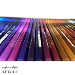 مداد رنگی ام کیو ۷۲ رنگ جعبه فلزی