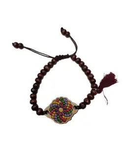 کاور کوسن مخمل طرح کاشی گره