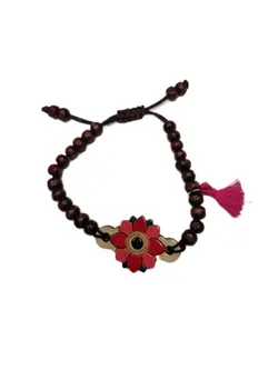 دستبند چوبی سنتی کد 1 - خوشحالی فروشی پلاک 27