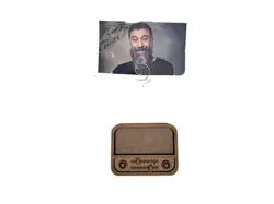 هولدرعکس و یادداشت مدل رادیو - خوشحالی فروشی پلاک 27