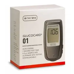 دستگاه اندازه گیری قندخون Glucocard 01 sensor
