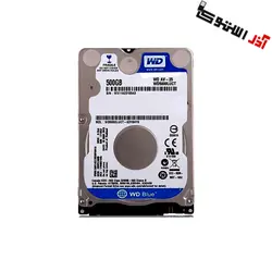 هارد لپ تاپی WD5000LUCT وسترن دیجیتال 500 گیگابایت استوک (کارکرده) | Western Digital WD5000LUCT 500GB BLUE - آذراستوک