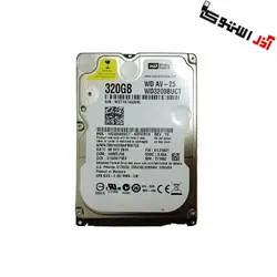 هارد لپ تاپی وسترن دیجیتال اینترنال 320 گیگابایت استوک (کارکرده) | Western Digital WD3200BUCT 320GB Internal - آذراستوک