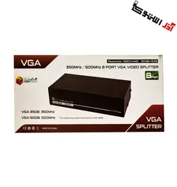 اسپلیتر 8 پورت مدل VGA-2508 هایتک | 8Port VGA Video Splitter 350MHz/500MHz VGA-2508 - آذراستوک