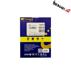 هارد اس اس دی 128 گیگابایت نو با گارانتی | TwinMOS H2 Ultra SSD TM128GH2UG Internal 128GB - آذراستوک