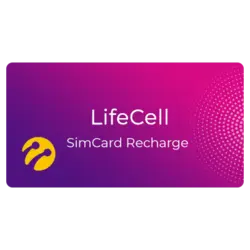 شارژ شماره مجازی Lifecell اوکراین