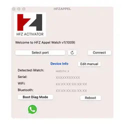 حالت diag mode اپل واچ جهت حذف آیکلود – HFZ iWatch