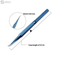 پنس تيتانيومي سر كج -SUNSHINE 14CM
