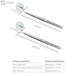 پنس تعمییرات کیانلی فلزی مدل QianLi BZ-A2 - قطعات موبایل فروشگاه اینترنتی شارسل