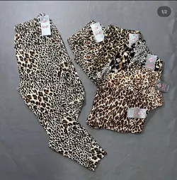 شلوار پلنگی گیاهی