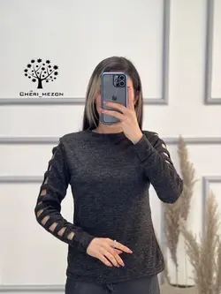 شومیز آستین نردبانی - کد 2044