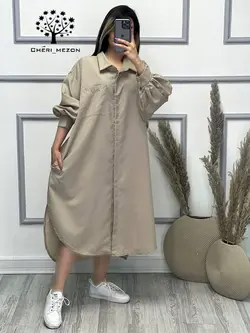 مانتو تک جیب - کد 2034