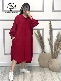 مانتو تک جیب - کد 2034