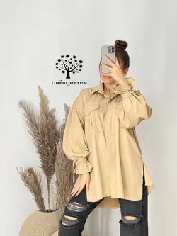 شومیز بغل چاک دار -کد 4022
