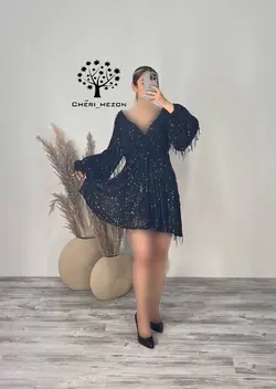 پیراهن پولکی - کد 2078