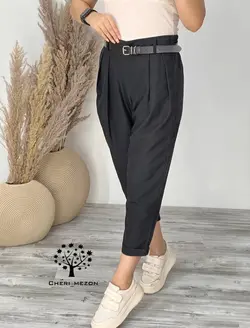 شلوار پیلی دار - کد 4019