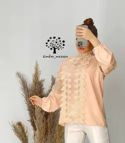 شومیز گیپوری - کد 4026