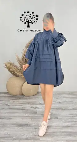 تونیک جلو بسته - کد 20123