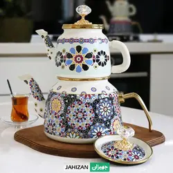 کتری قوری لعابی لایت کد8705