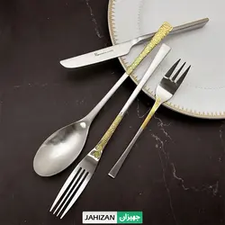 سرویس قاشق چنگال 30نفره سیلور طلا مات رزنتال کد7200