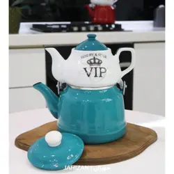 کتری قوری لعابی VIP