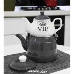 کتری قوری لعابی VIP