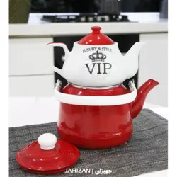 کتری قوری لعابی VIP