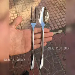 سرویس قاشق چنگال 30نفره سیلور مات براق فیلیکس