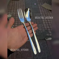 سرویس قاشق چنگال 30نفره سیلور طلا ورسا کد333