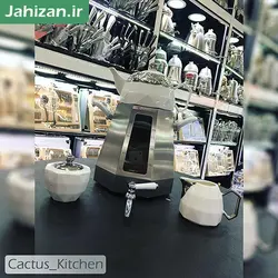 کتری قوری استیل برگامو