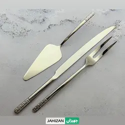 سرویس قاشق چنگال 24نفره نیکولمن مدل سیلور براق کد323m