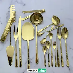 سرویس قاشق چنگال 30نفره 143پارچه اس جی SG مدل هایزن