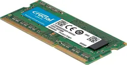 رم لپ تاپ Crucial RAM 8GB DDR3 1600 MHz CL11 Laptop Memory CT102464BF160B