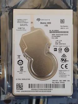 HARD 1TB HDD -