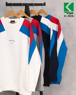 بلوز دورس سایز بزرگ سه نخ - کد 124