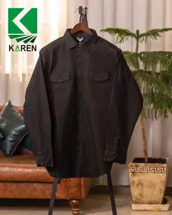 پیراهن سایز بزرگ کتان سنگشور - کد 236