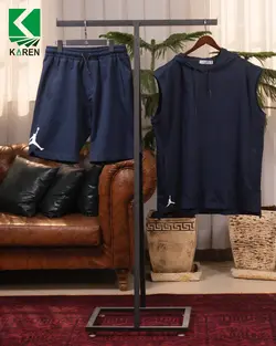 ست شلوارك و كاور كلاهدار سایز بزرگ