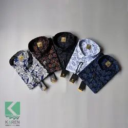 پیراهن سایز بزرگ هاوایی - کد 249