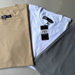 تیشرت سایز بزرگ بیسیک زارا - کد ۶۶5