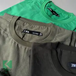 تیشرت سایز بزرگ بیسیک زارا - کد ۶۶5