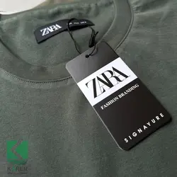 تیشرت سایز بزرگ بیسیک زارا - کد ۶۶5