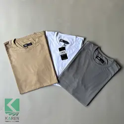 تیشرت سایز بزرگ بیسیک زارا - کد ۶۶5