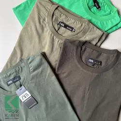 تیشرت سایز بزرگ بیسیک زارا - کد ۶۶5